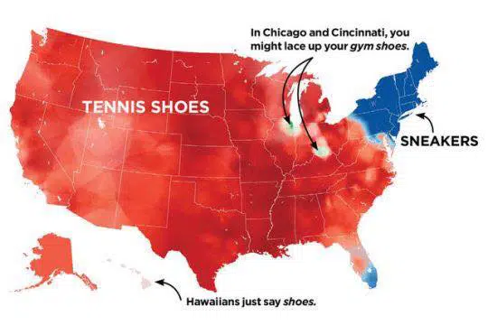 There is no one American accent. Here's a map of the major accents