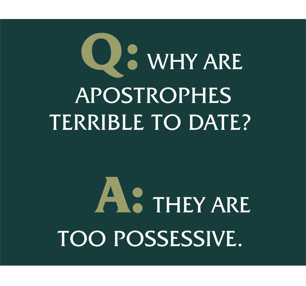 APOSTROPHES The Language Nerds