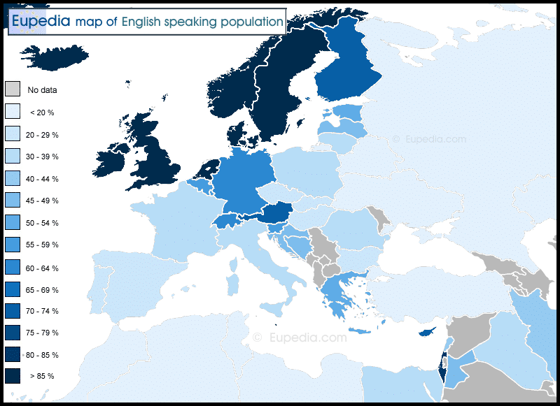 Which Countries In Europe Speak Good English