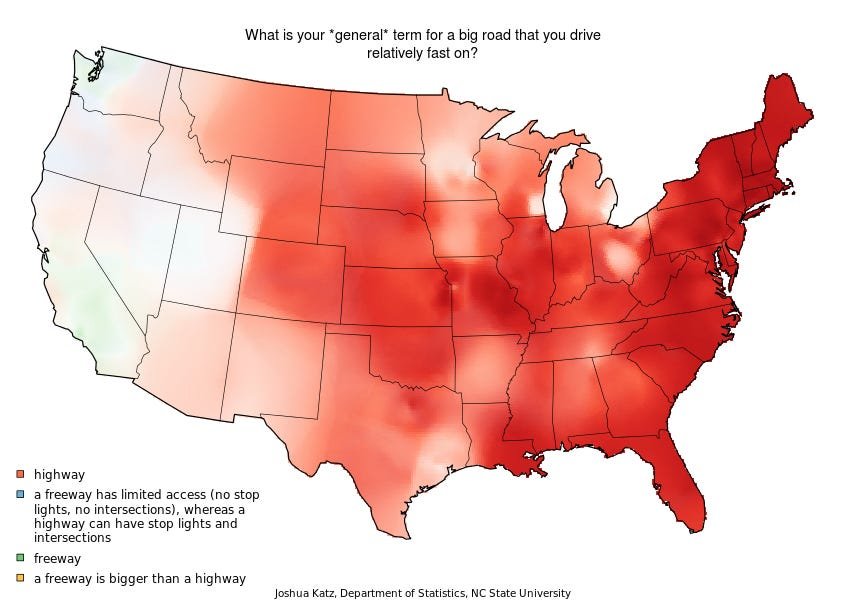 20 Maps That Show How Americans Speak English Totally Differently From ...