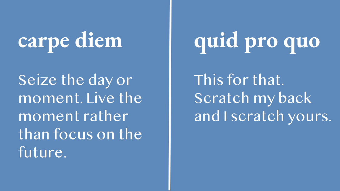 The word is a latin word. Carpe Diem латинские фразы и выражения. Carpe Diem перевод на русский. Anecdotal evidence ad Populum ad hominem ad Ignorantiam ad verecundiam.