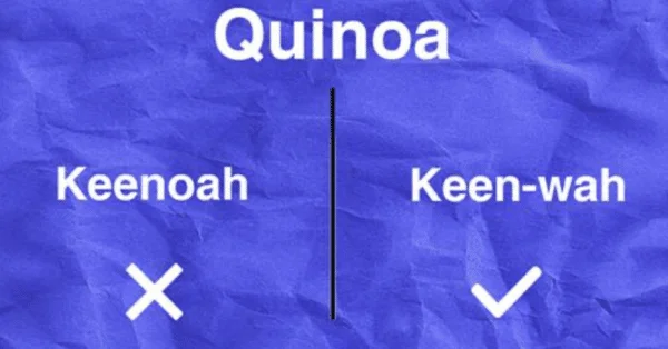 15 Food Names You’re Probably Mispronouncing.