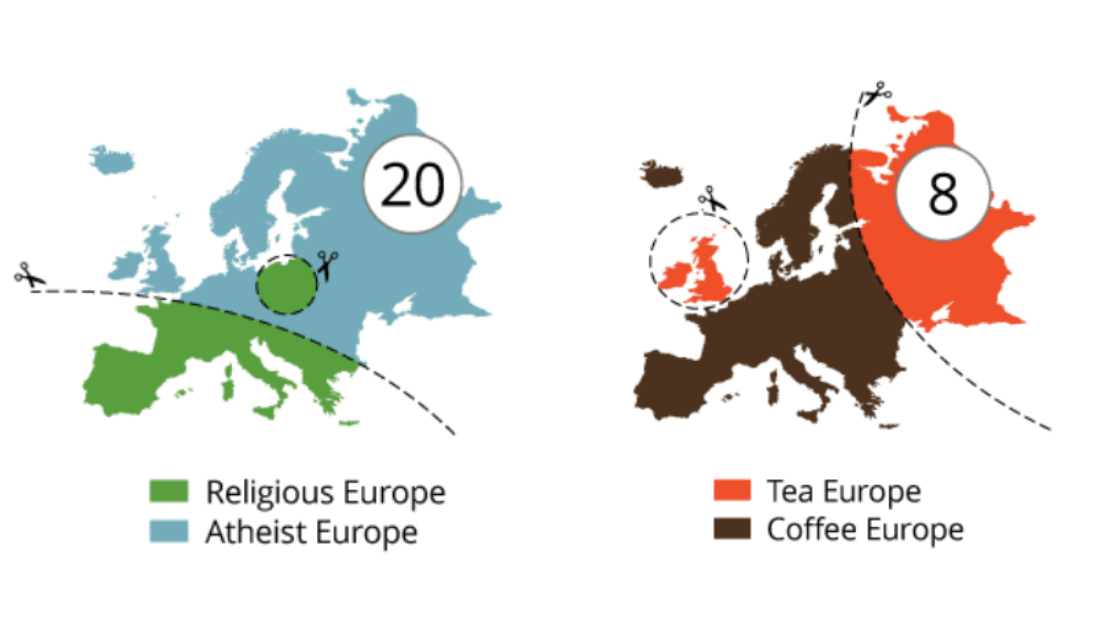 20 Ways To Divide Europe - The Language Nerds