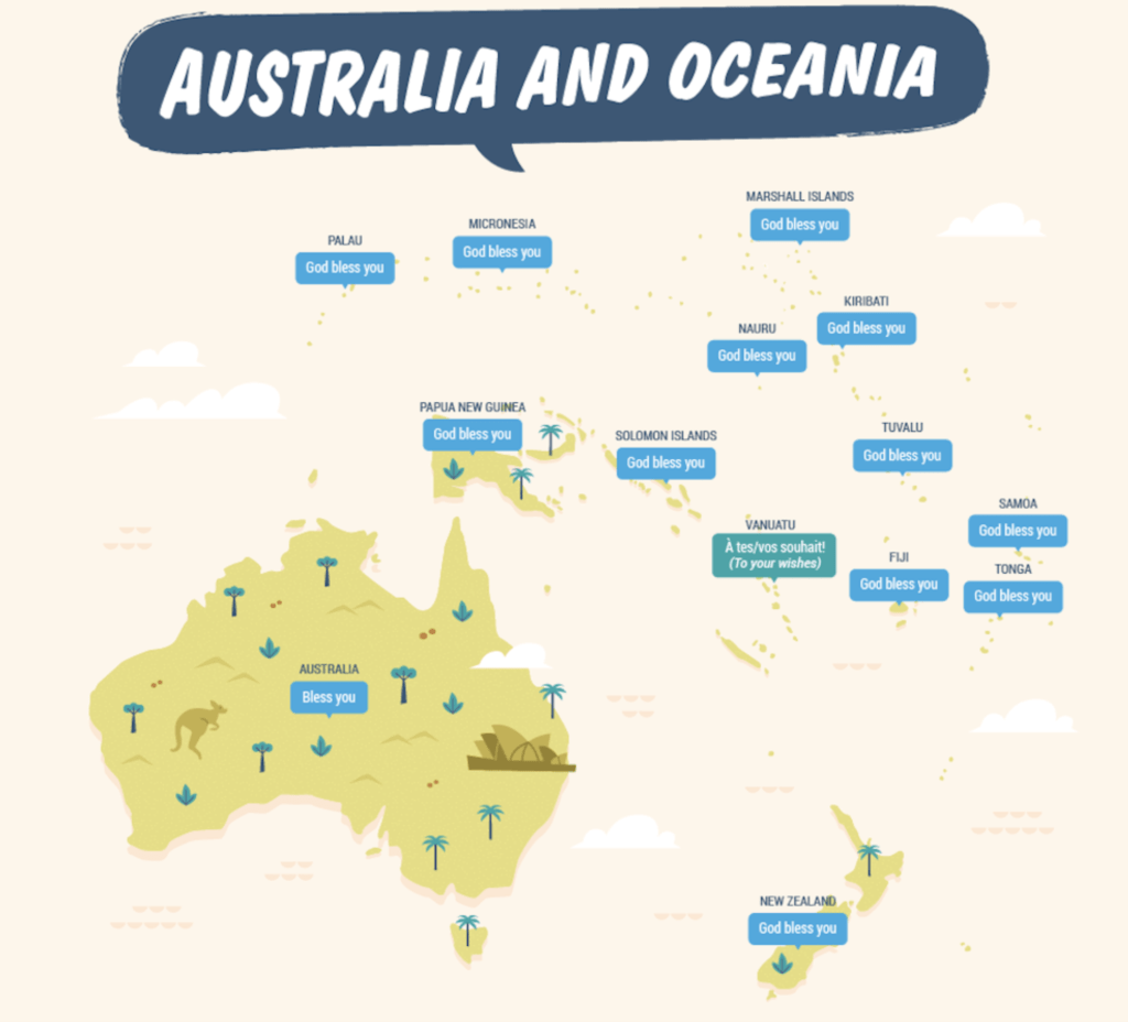 How To Respond To a Sneeze in Every Country. - The Language Nerds