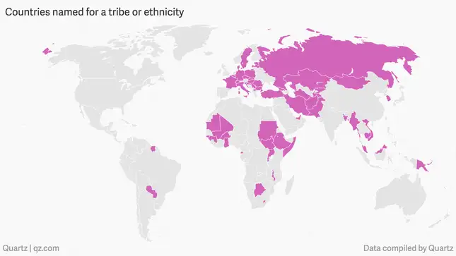 Nearly Every Country On Earth Is Named After One Of Four Things. - The 